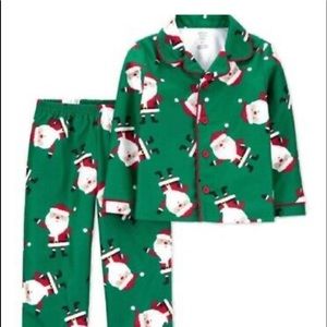 NWT Just One You by Carter’s Boys Santa Pajama Set